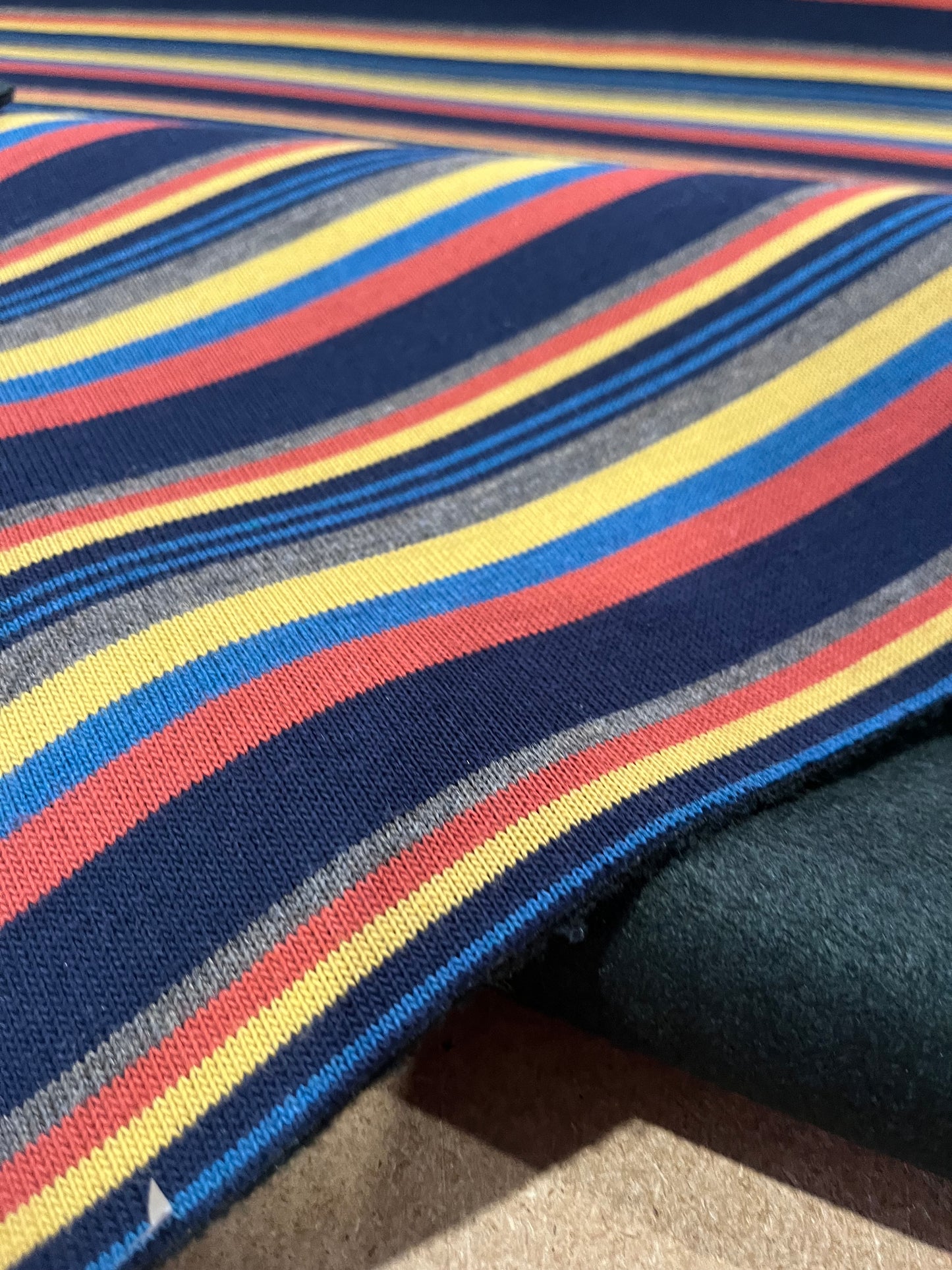 G02 heavy jersey stripes with wool