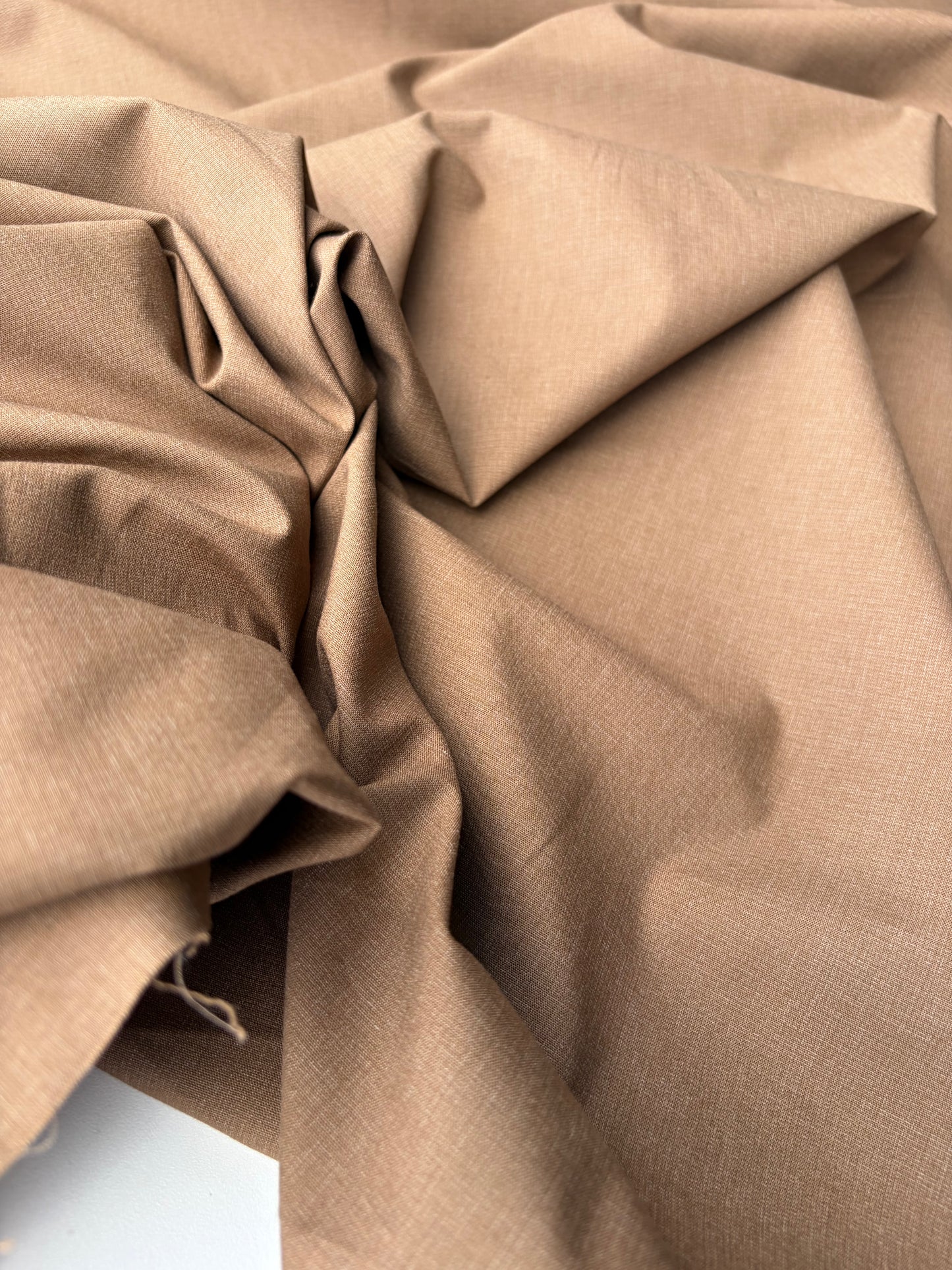 DARREN 019 camel coloured light cotton stretch