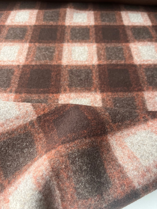 ATILLA 014 wool check double face