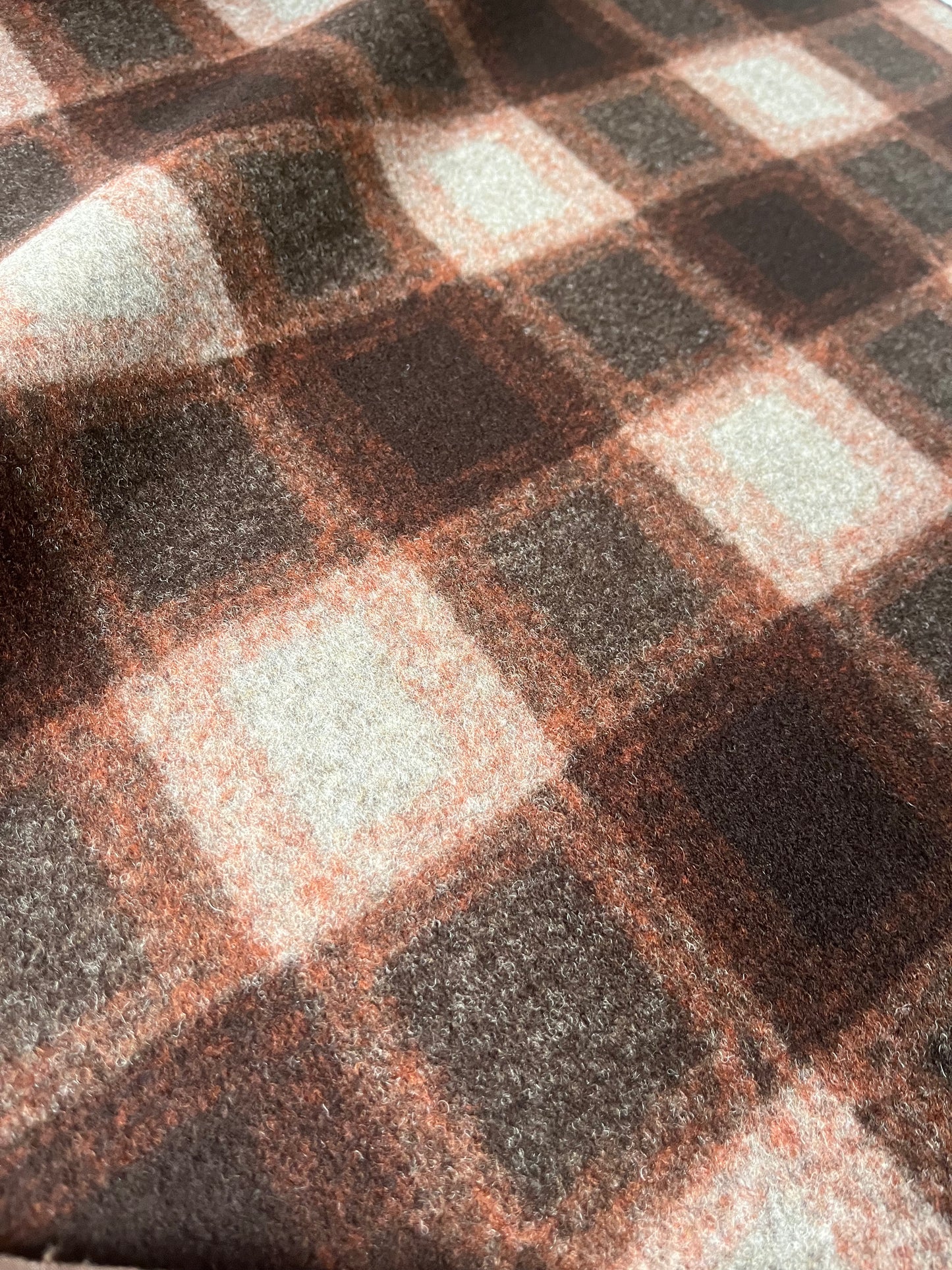 ATILLA 014 wool check double face