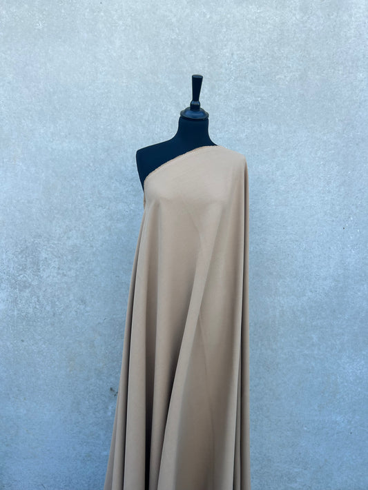 PREM10028 soft stretch twill Max Mara sand