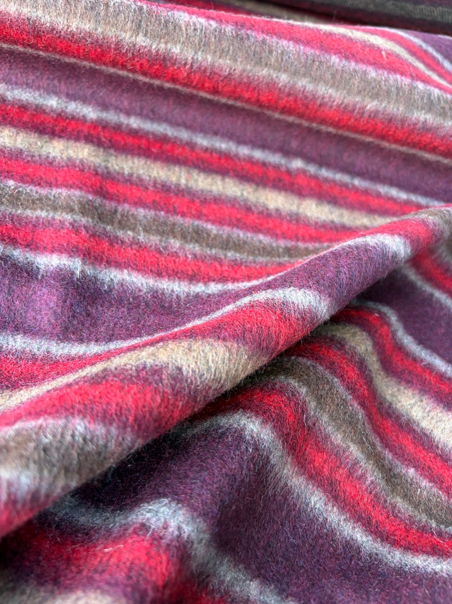 DARREN 020 striped wool flannel
