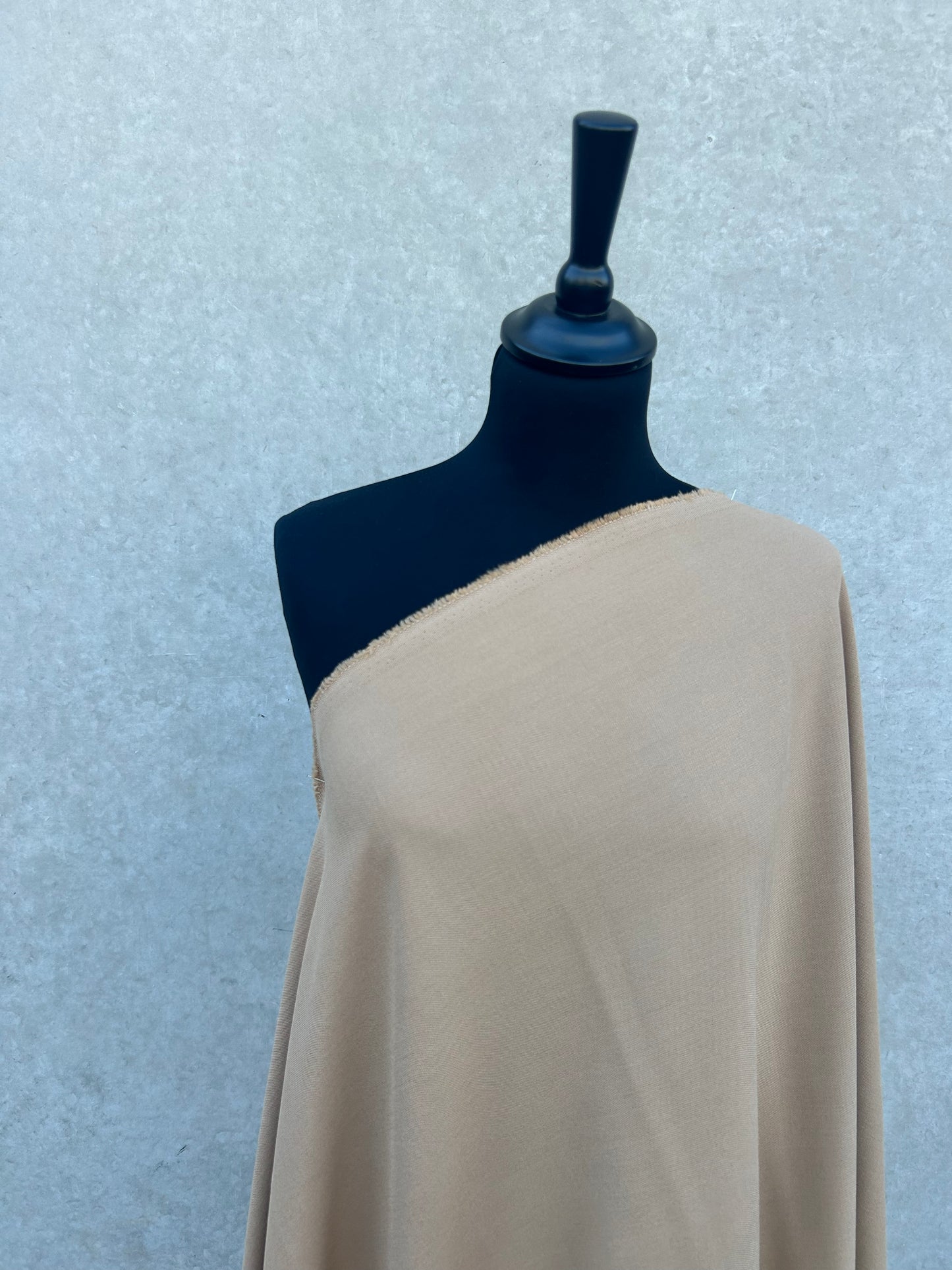 PREM10028 soft stretch twill Max Mara sand