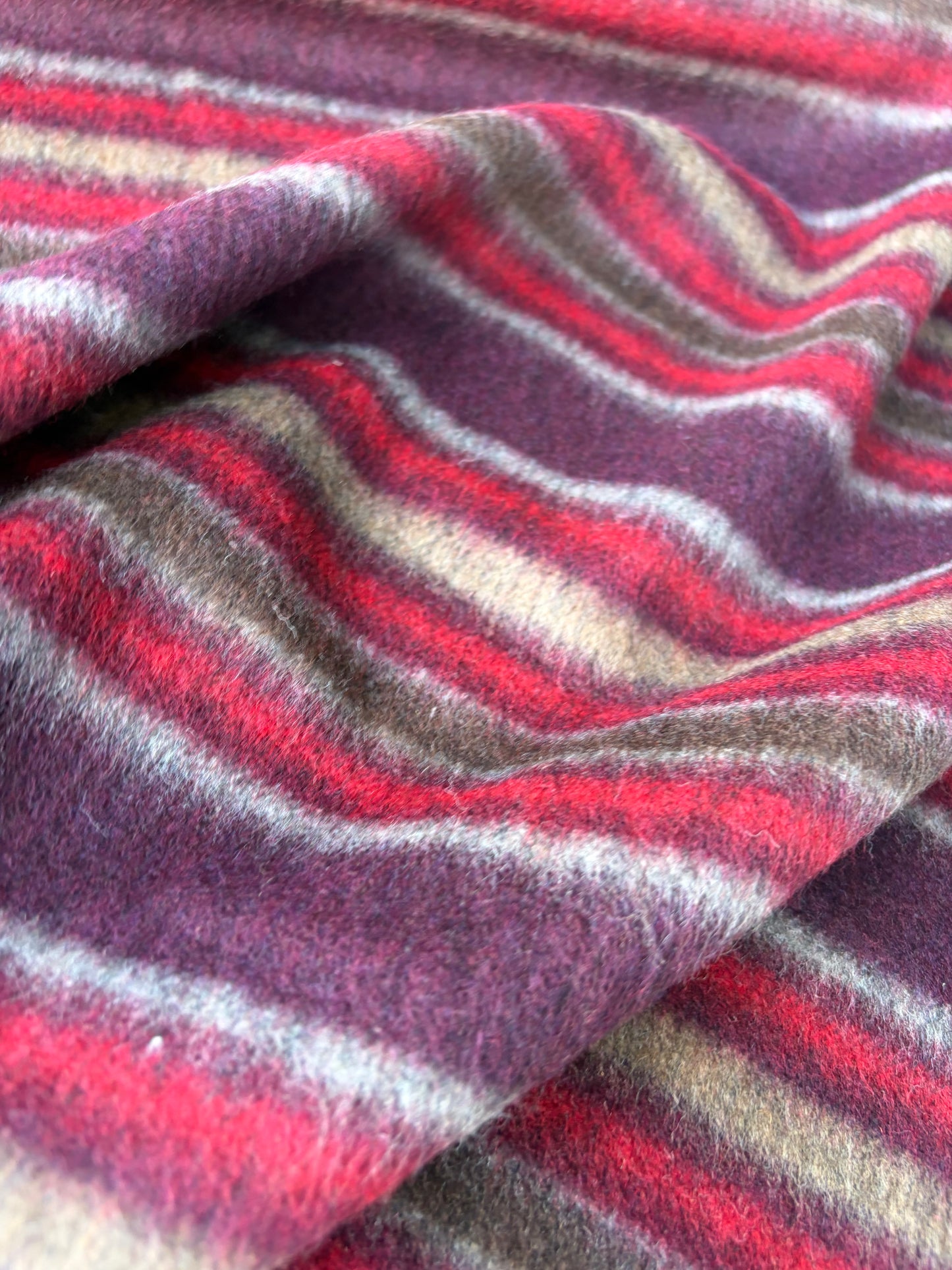 DARREN 020 striped wool flannel
