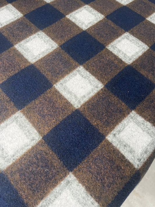 ATILLA 016 wool check double face
