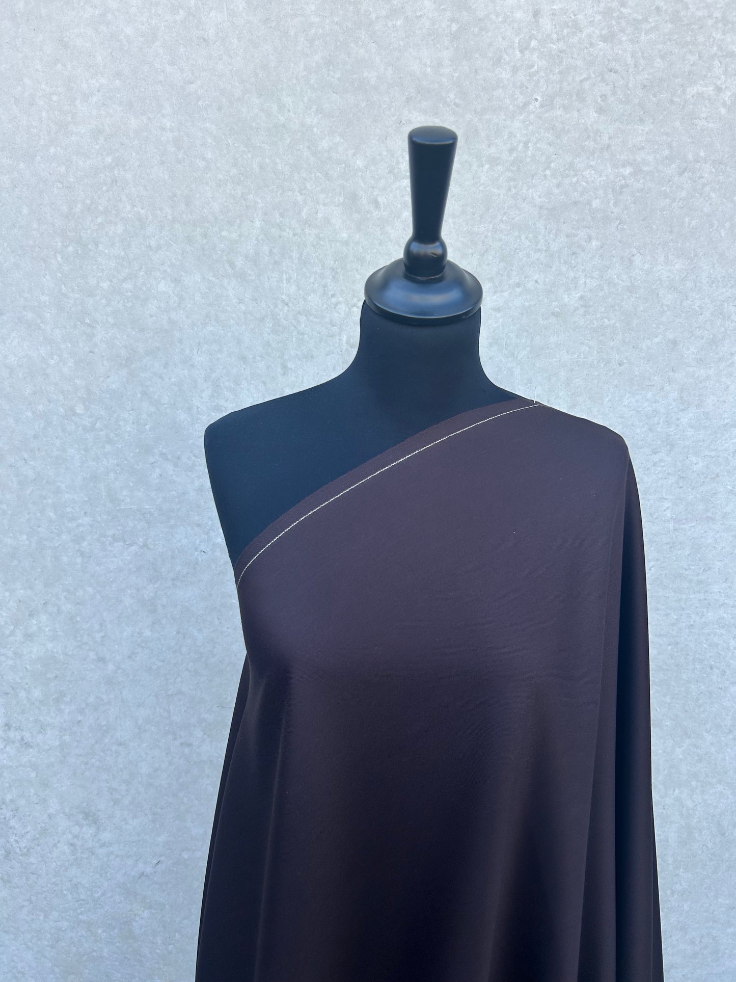 PREM10029 soft twill wool Max Mara dark brown