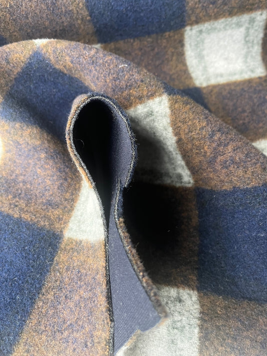 ATILLA 016 wool check double face