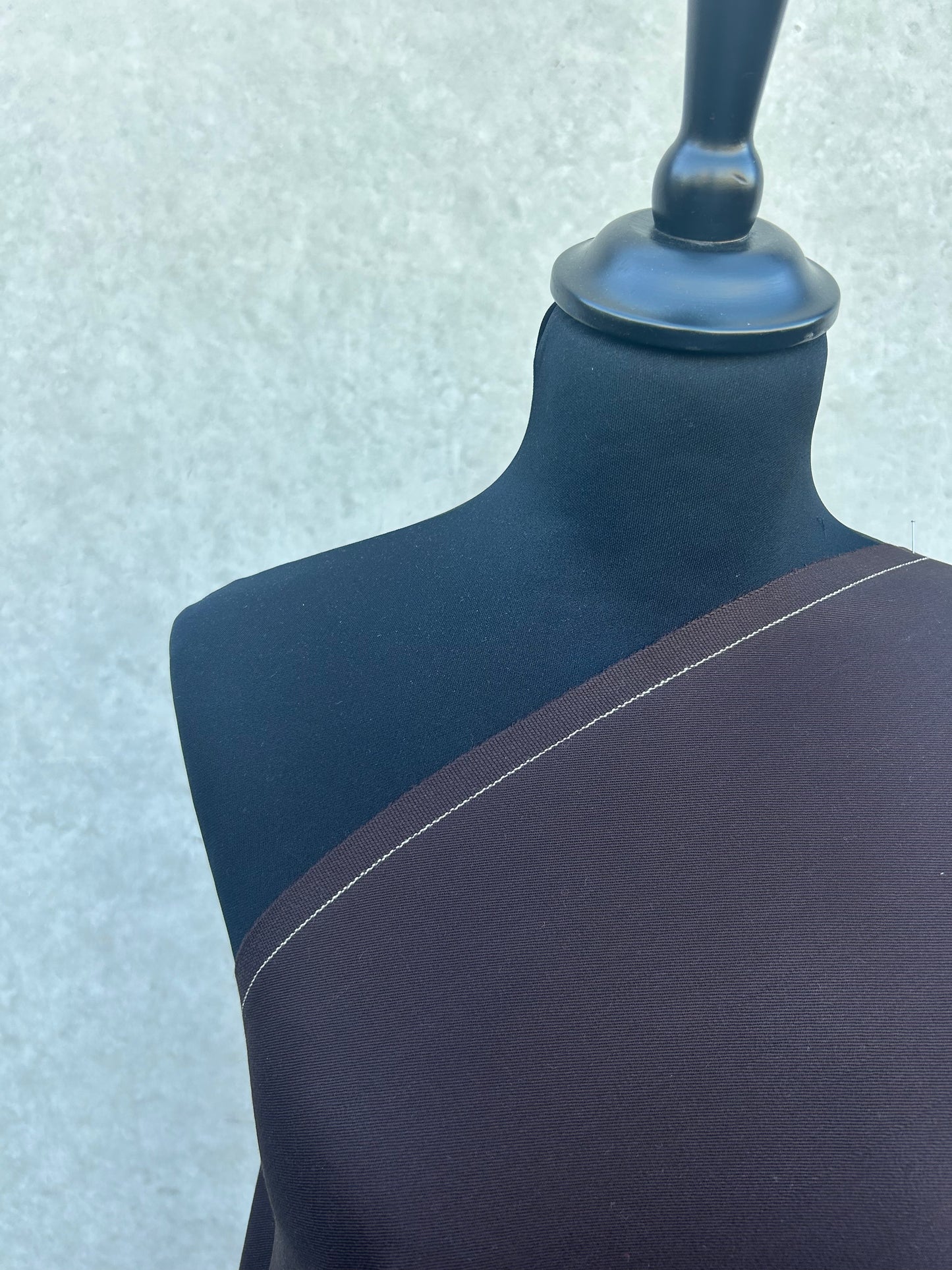 PREM10029 soft twill wool Max Mara dark brown