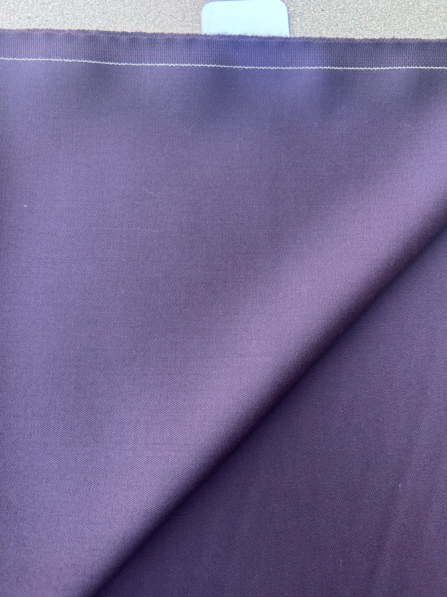 PREM10029 soft twill wool Max Mara dark brown