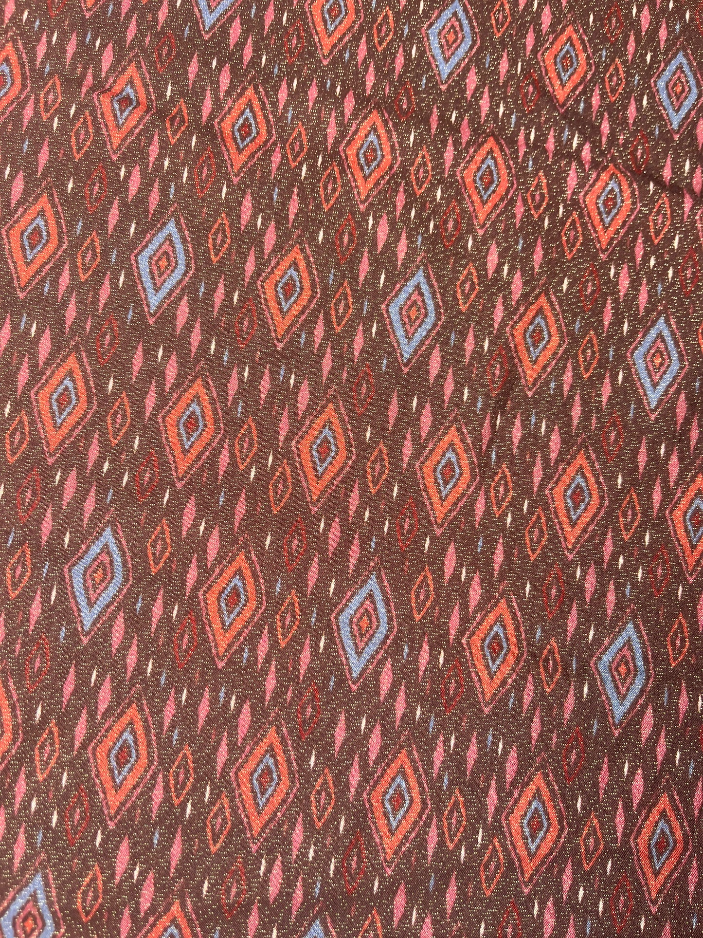 ATILLA 018 viscose lurex tribal triangles