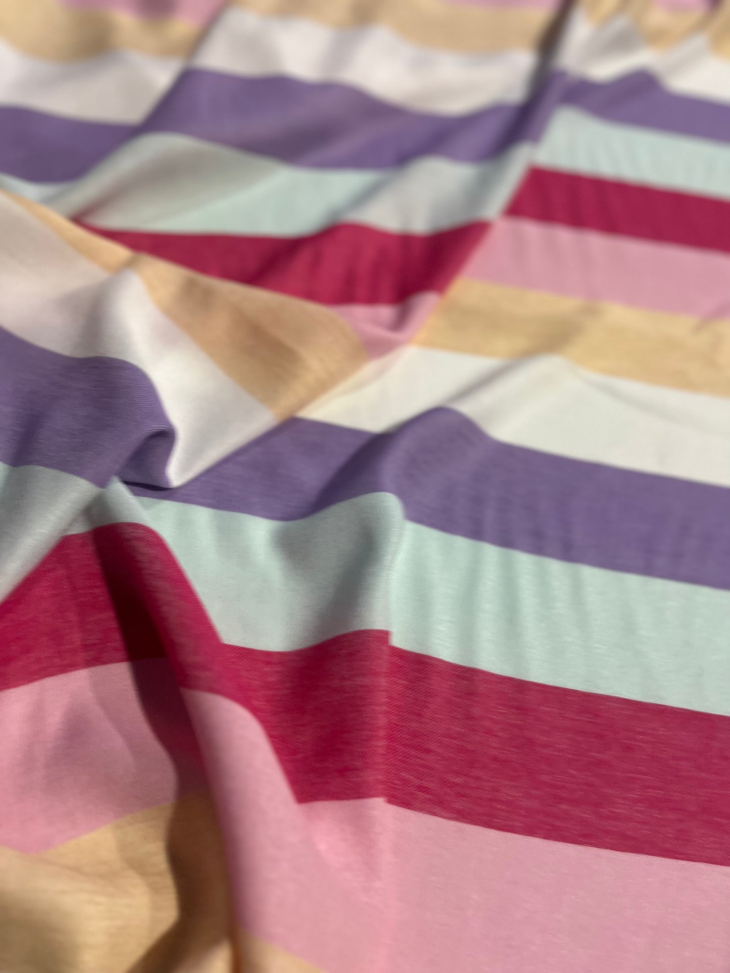 AMOS 028 woven cotton/viscose stripes