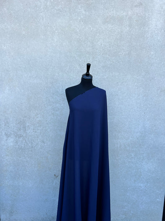 PREM10035 light crepe Max Mara dark indigo blue