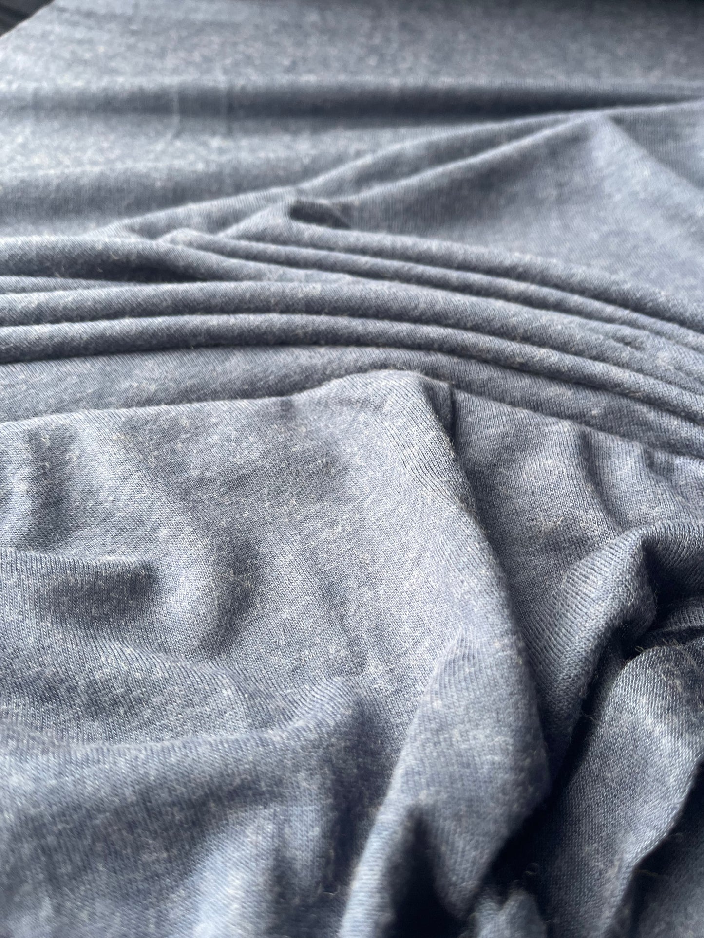 ATILLA 021 light wool jersey washed indigo blue