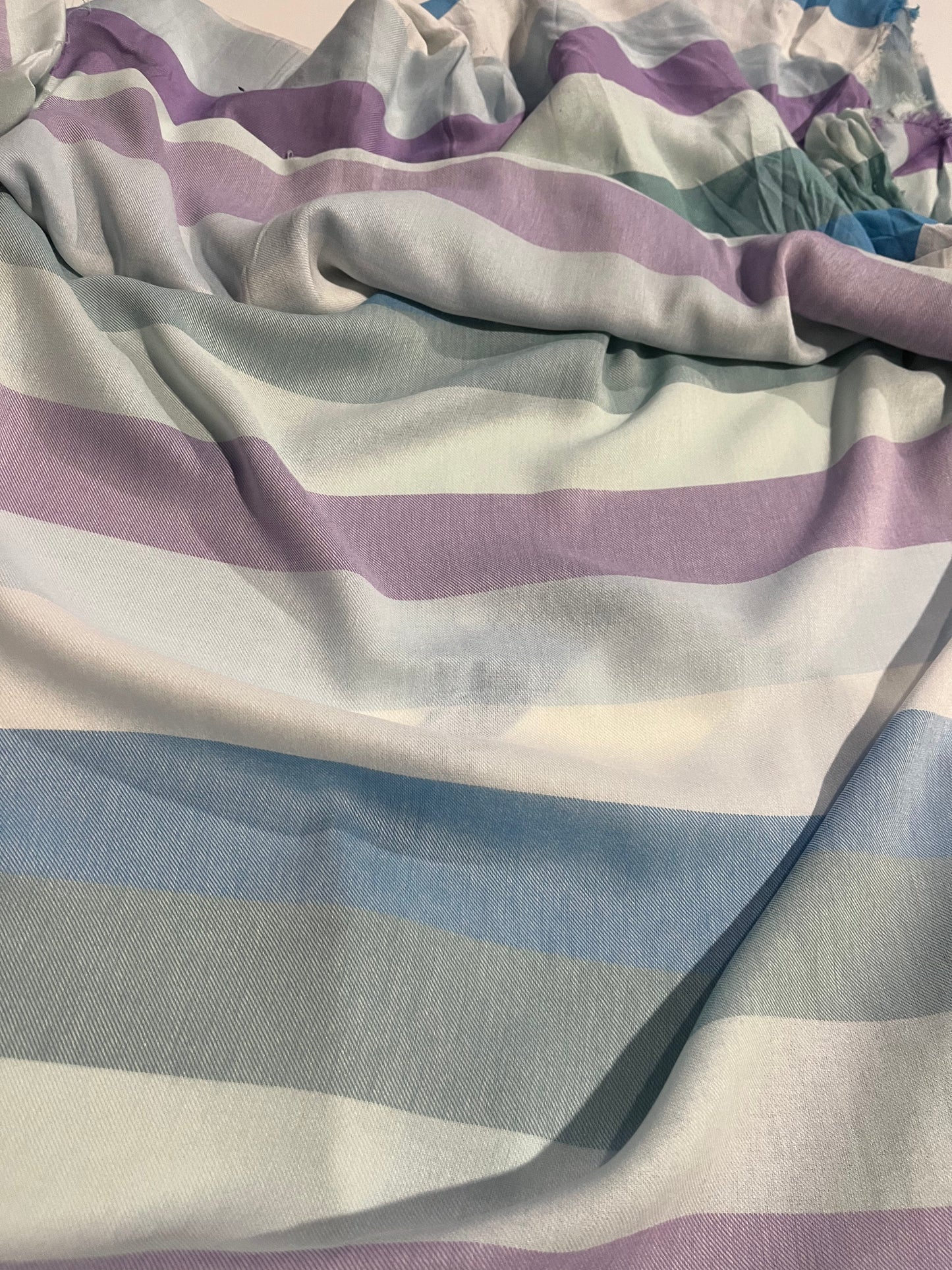 AMOS 026 woven cotton/viscose stripes