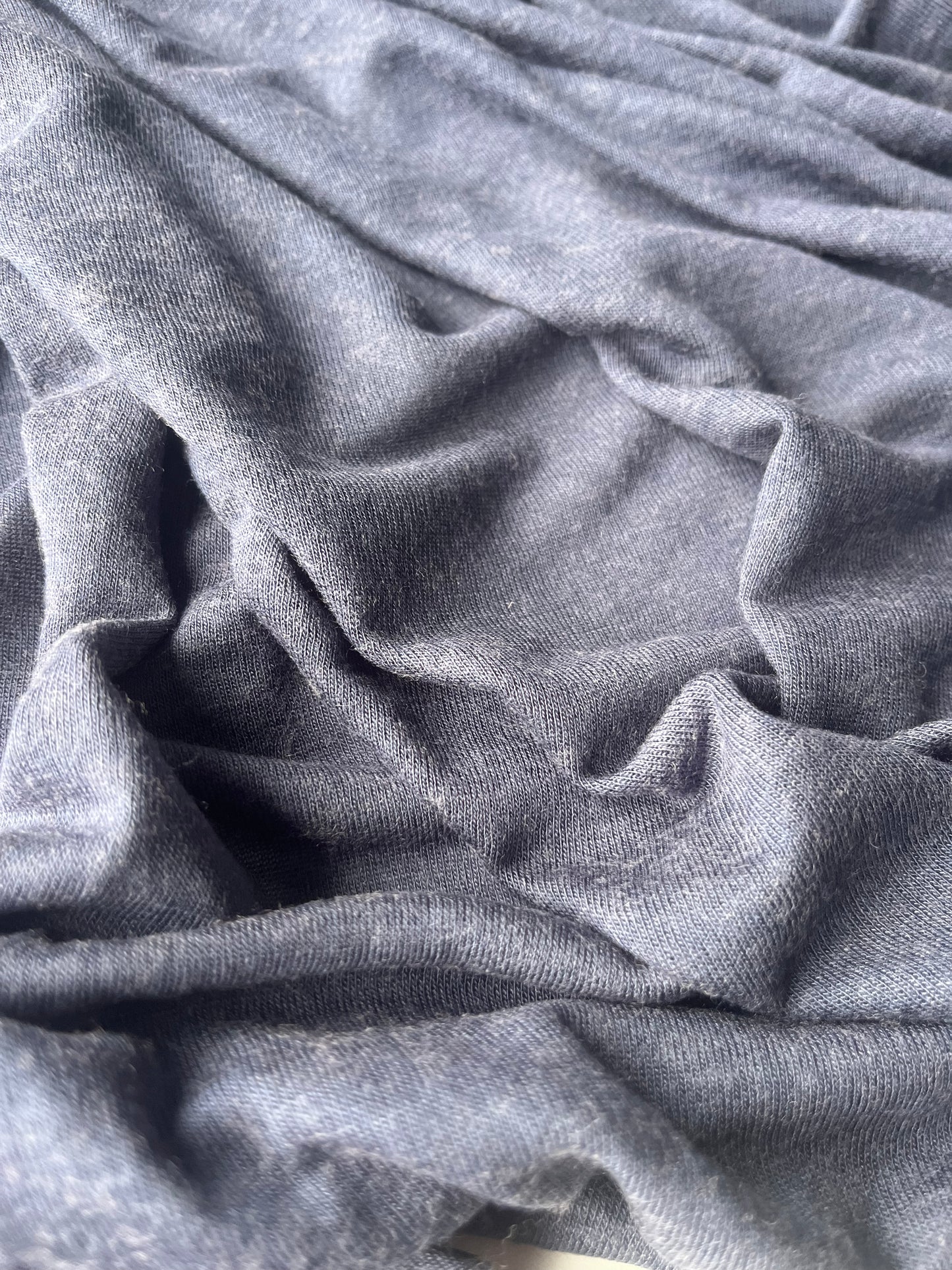 ATILLA 021 light wool jersey washed indigo blue