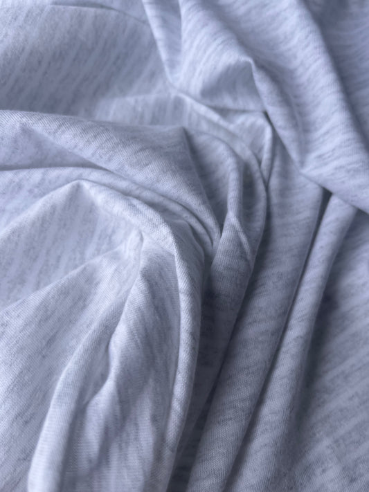 ATILLA 022 jersey stripe cotton grey mélange