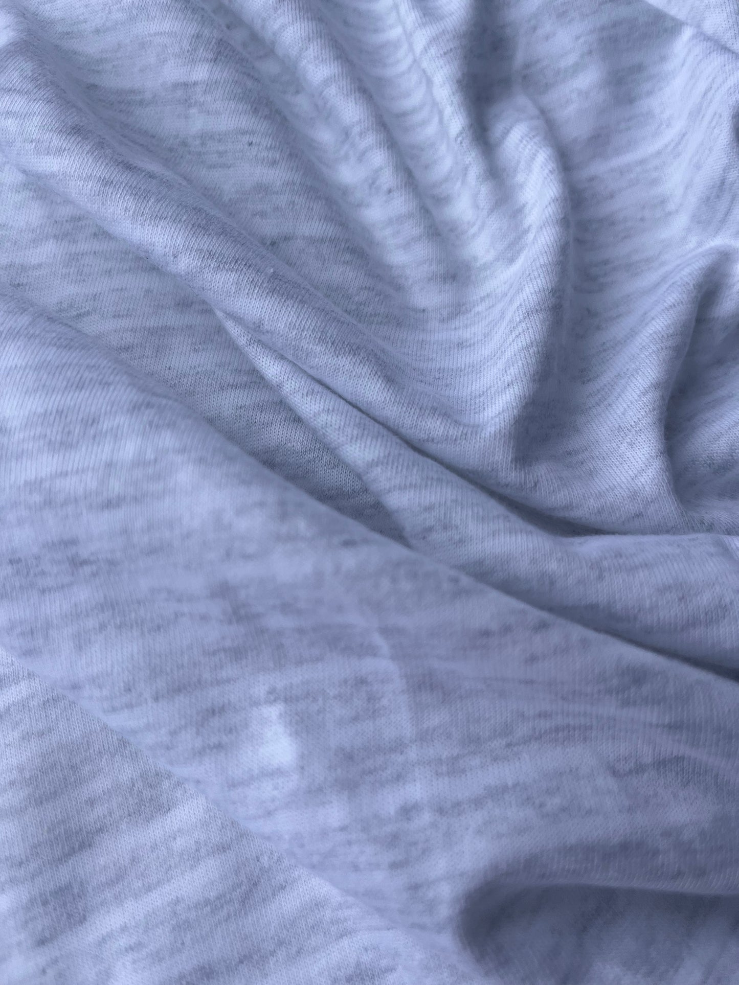 ATILLA 022 jersey stripe cotton grey mélange