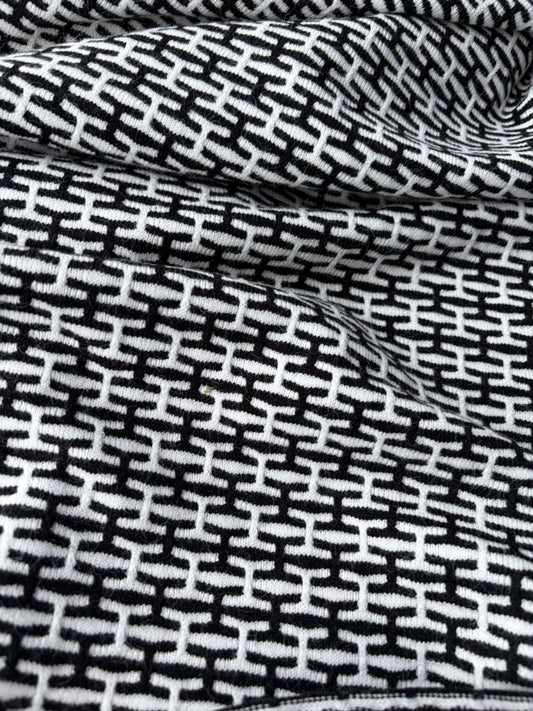 DARREN 025 wback/white logo jersey jacquard