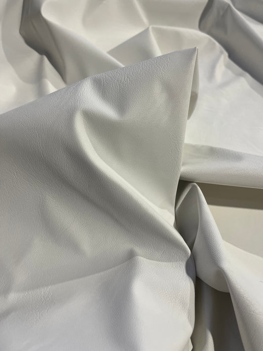 ECOPELLE white faux leather