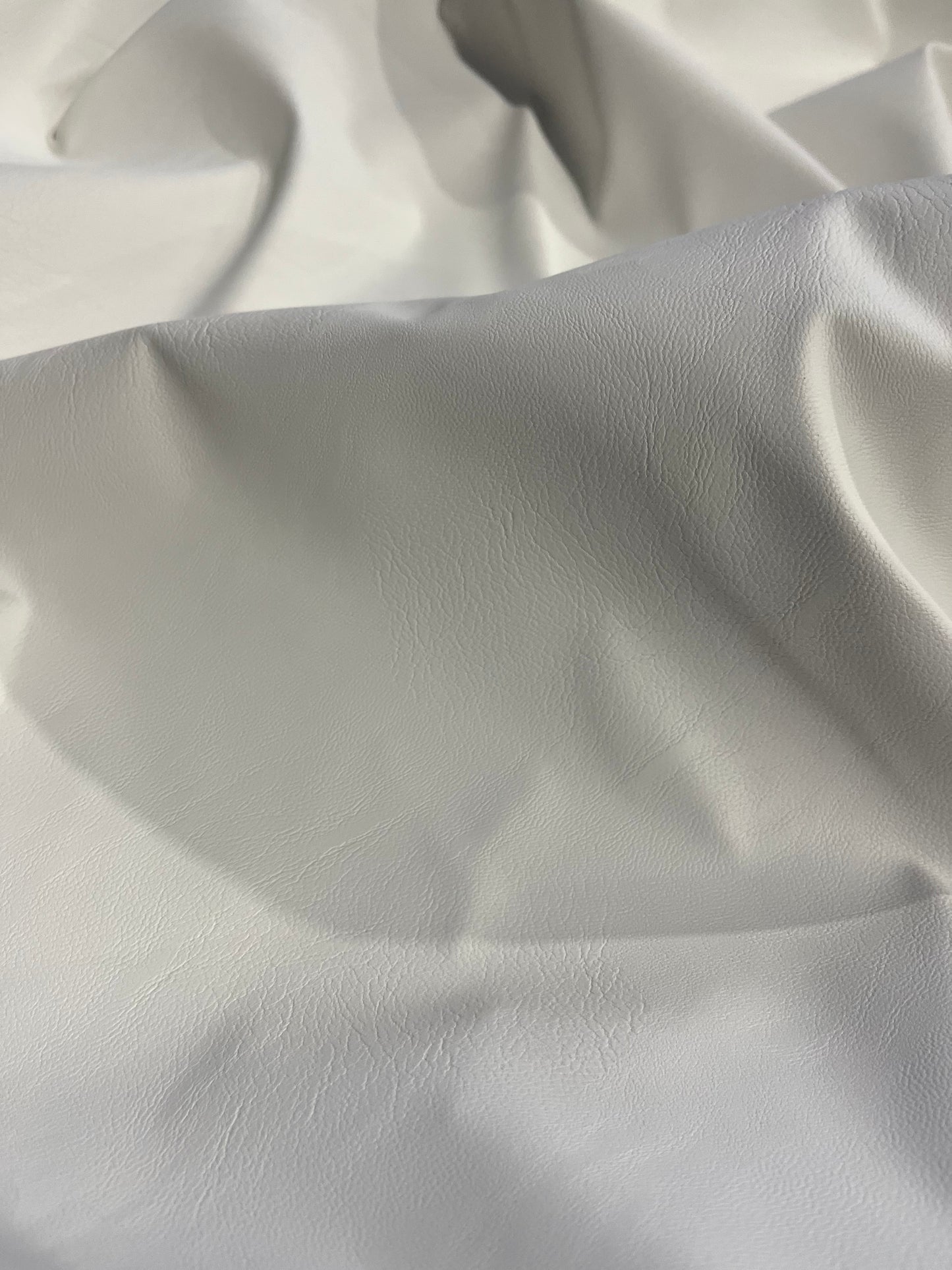 ECOPELLE white faux leather