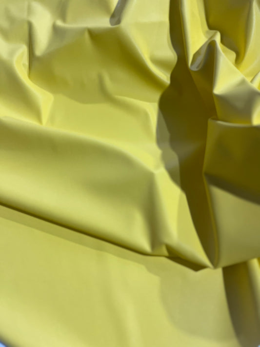ECOPELLE yellow faux leather