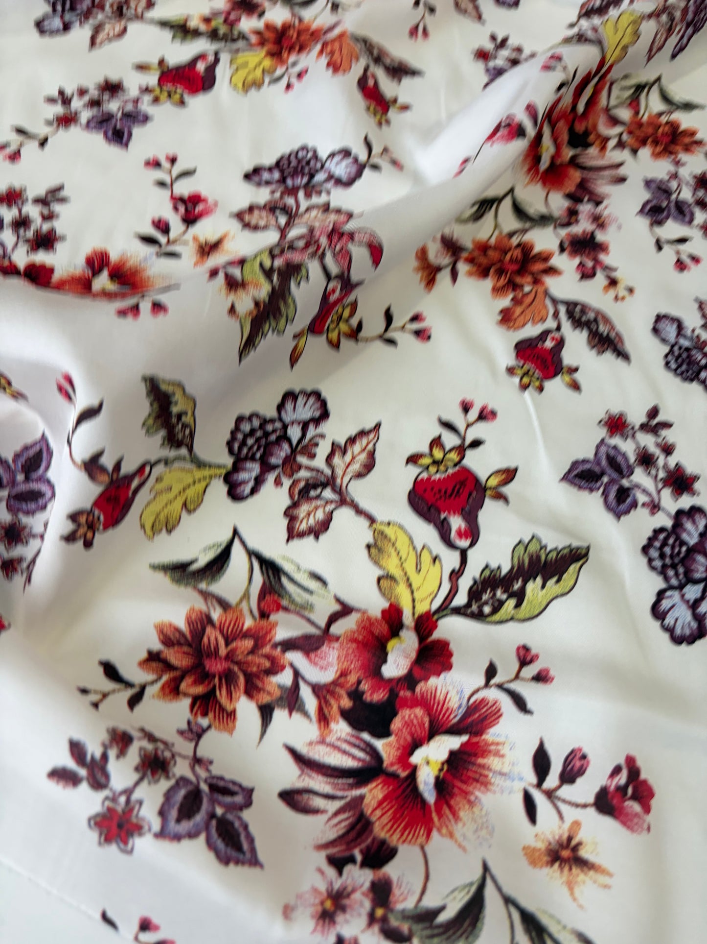 PAZZO 001 viscose twill floral print