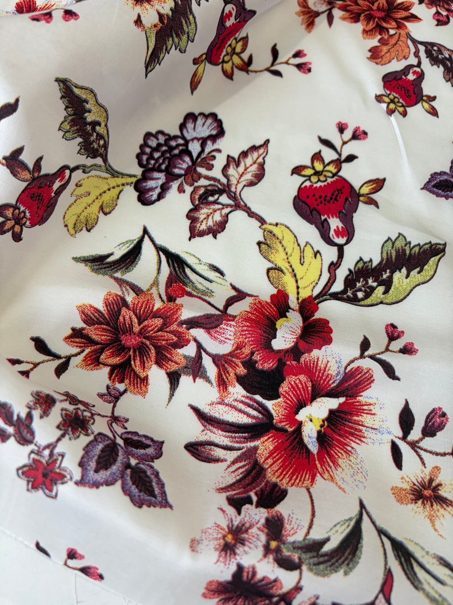 PAZZO 001 viscose twill floral print