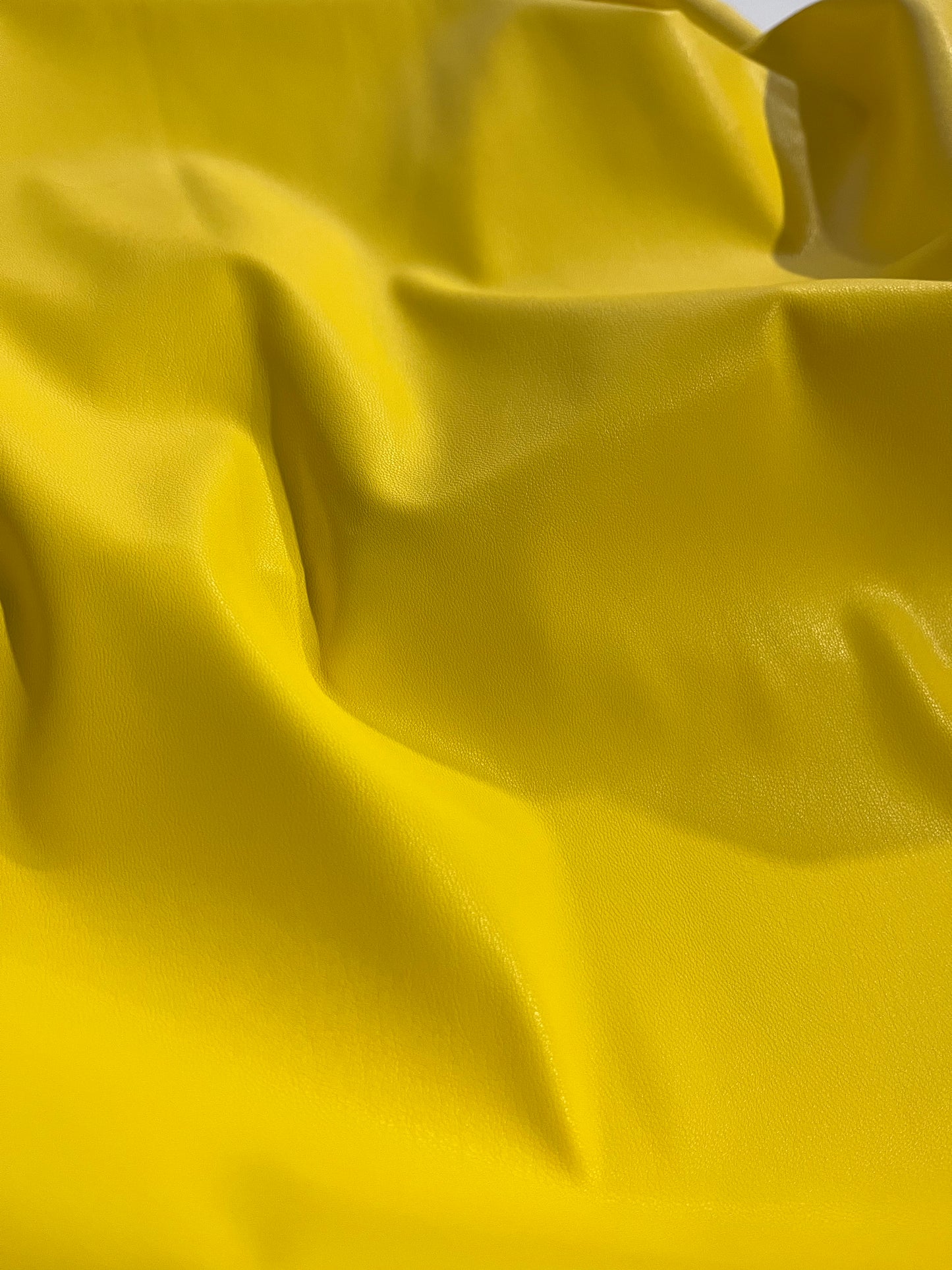 ECOPELLE yellow faux leather