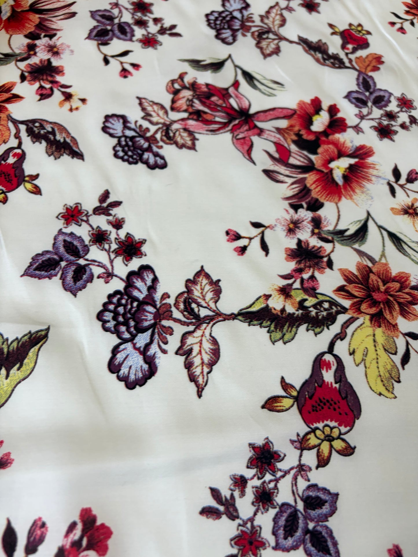 PAZZO 001 viscose twill floral print