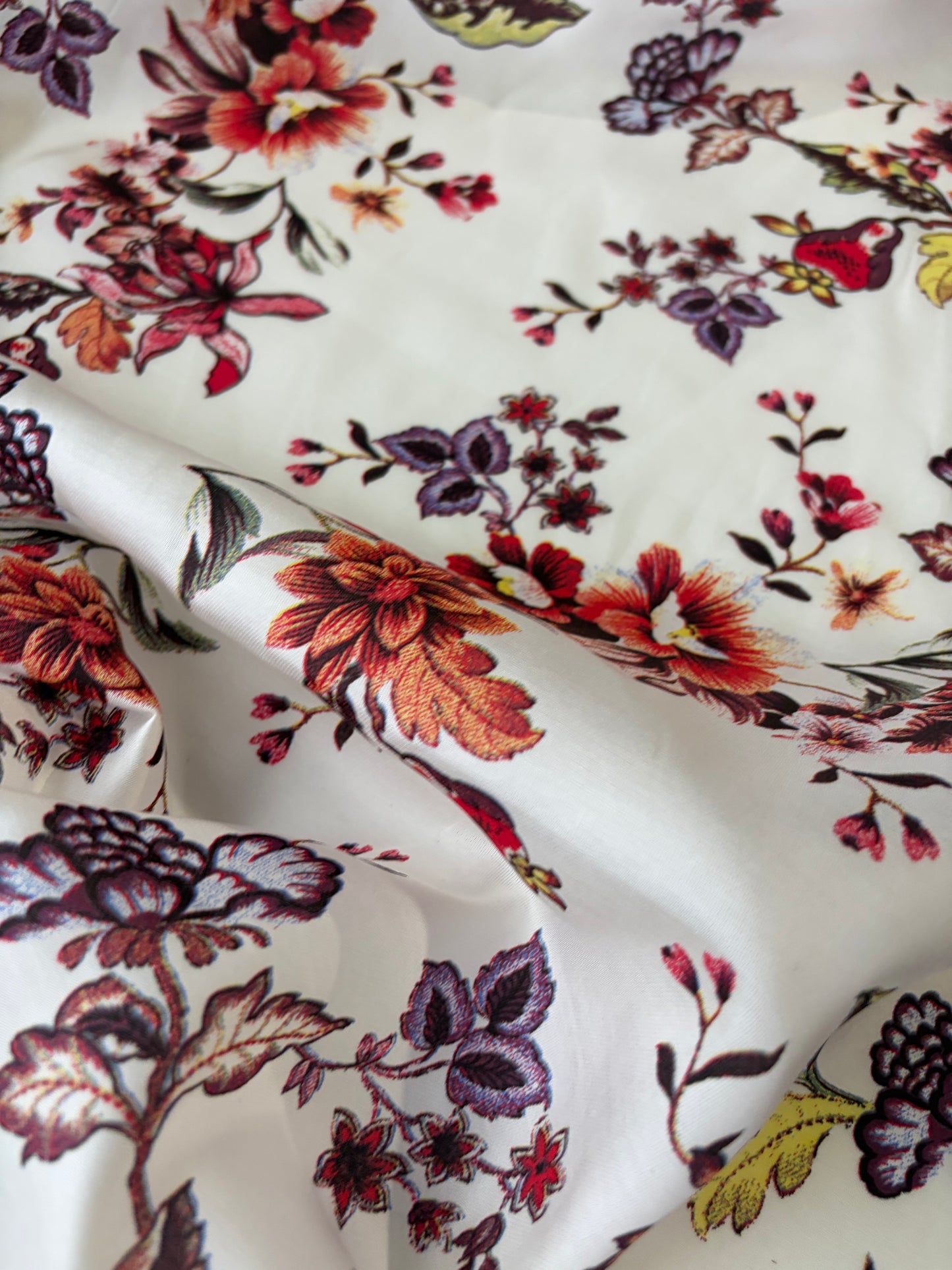 PAZZO 001 viscose twill floral print