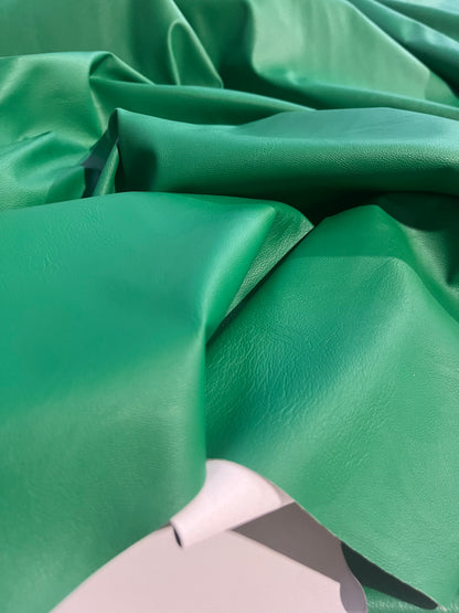 ECOPELLE grass green faux leather