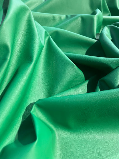 ECOPELLE grass green faux leather