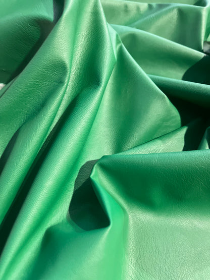 ECOPELLE grass green faux leather