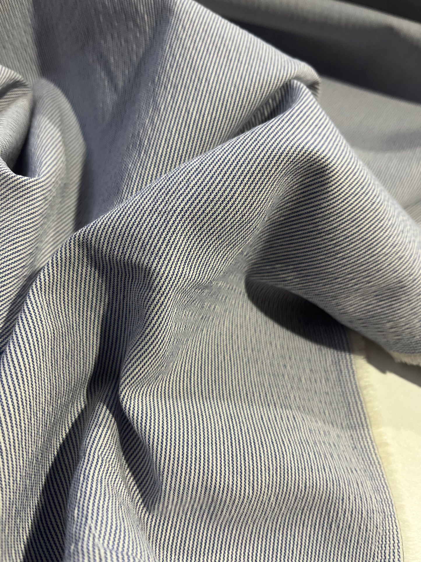 AMOS 031 colourwoven cotton stripes with stretch