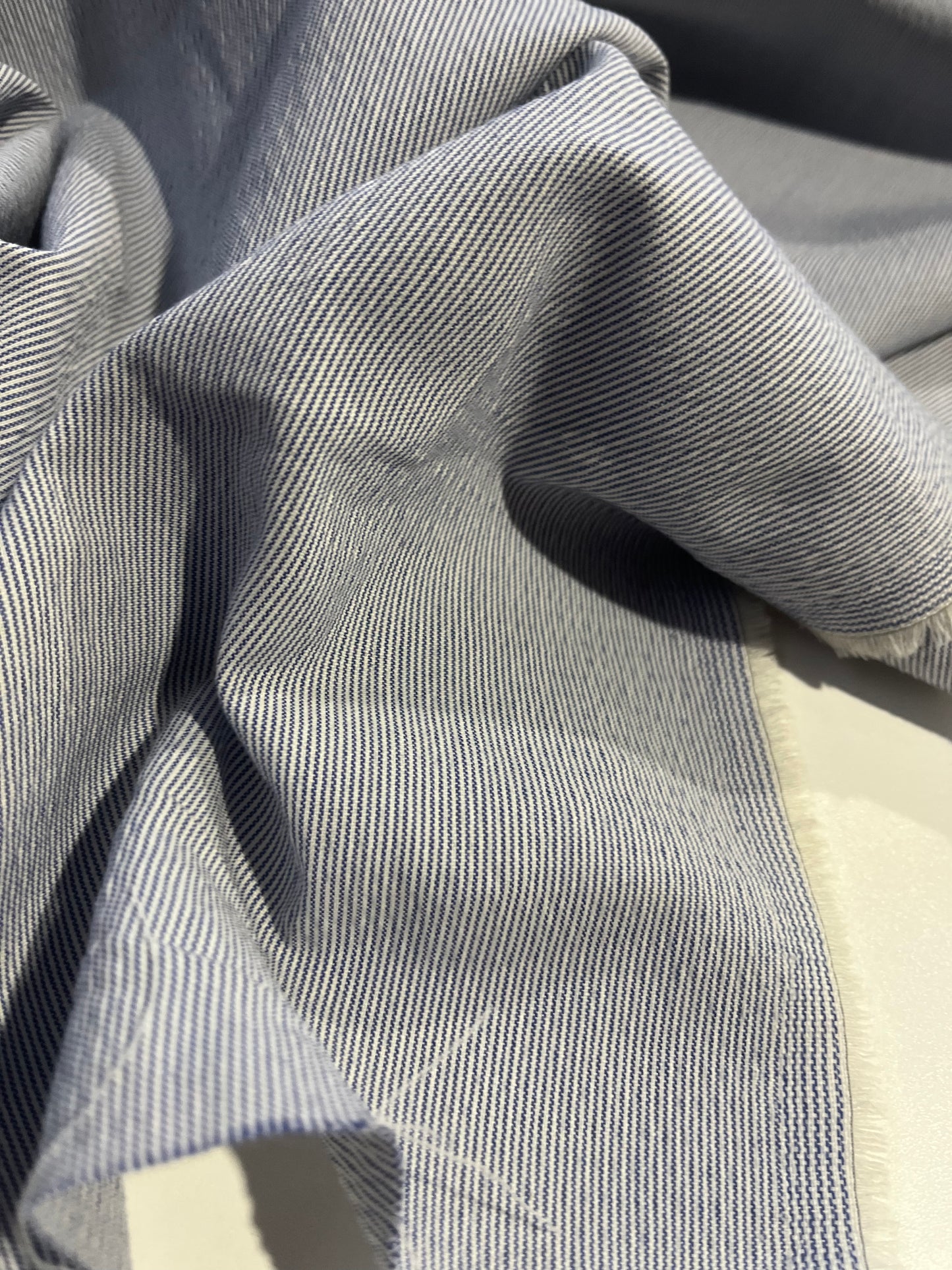 AMOS 031 colourwoven cotton stripes with stretch