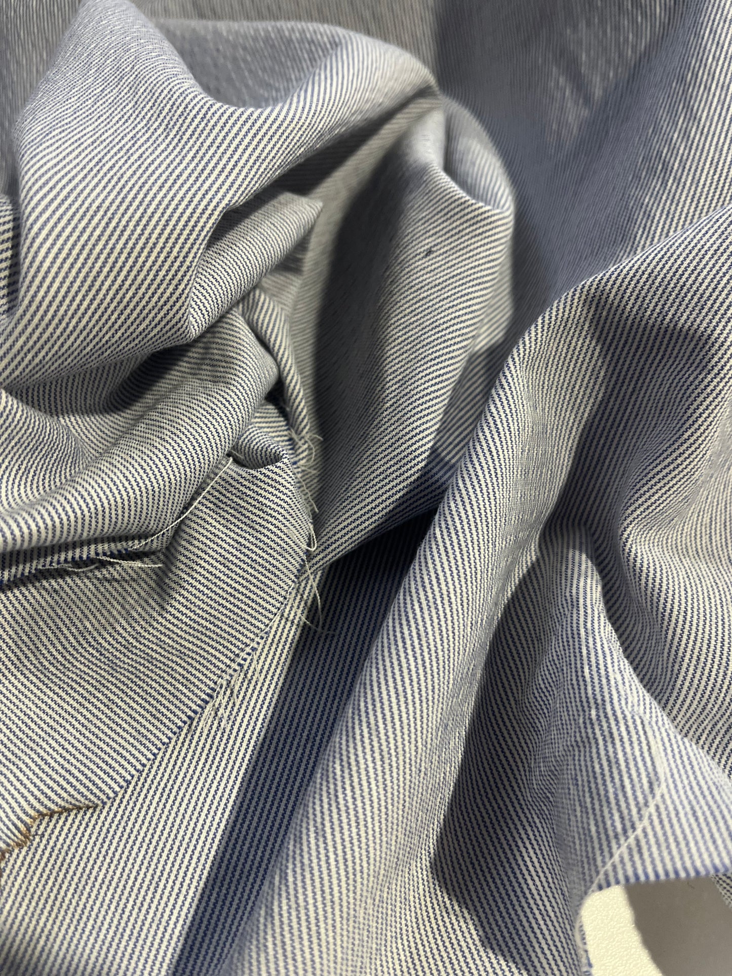AMOS 031 colourwoven cotton stripes with stretch