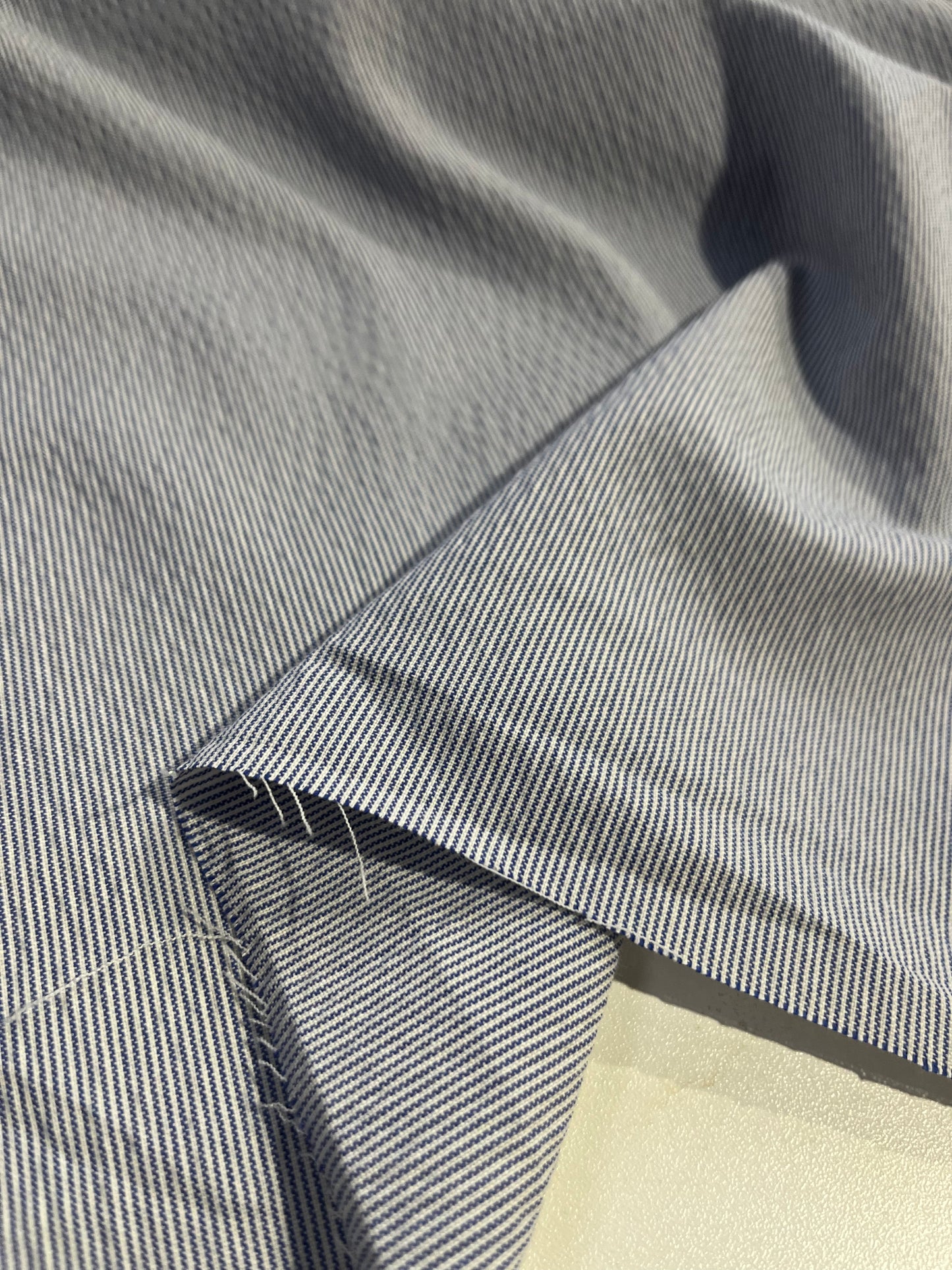 AMOS 031 colourwoven cotton stripes with stretch