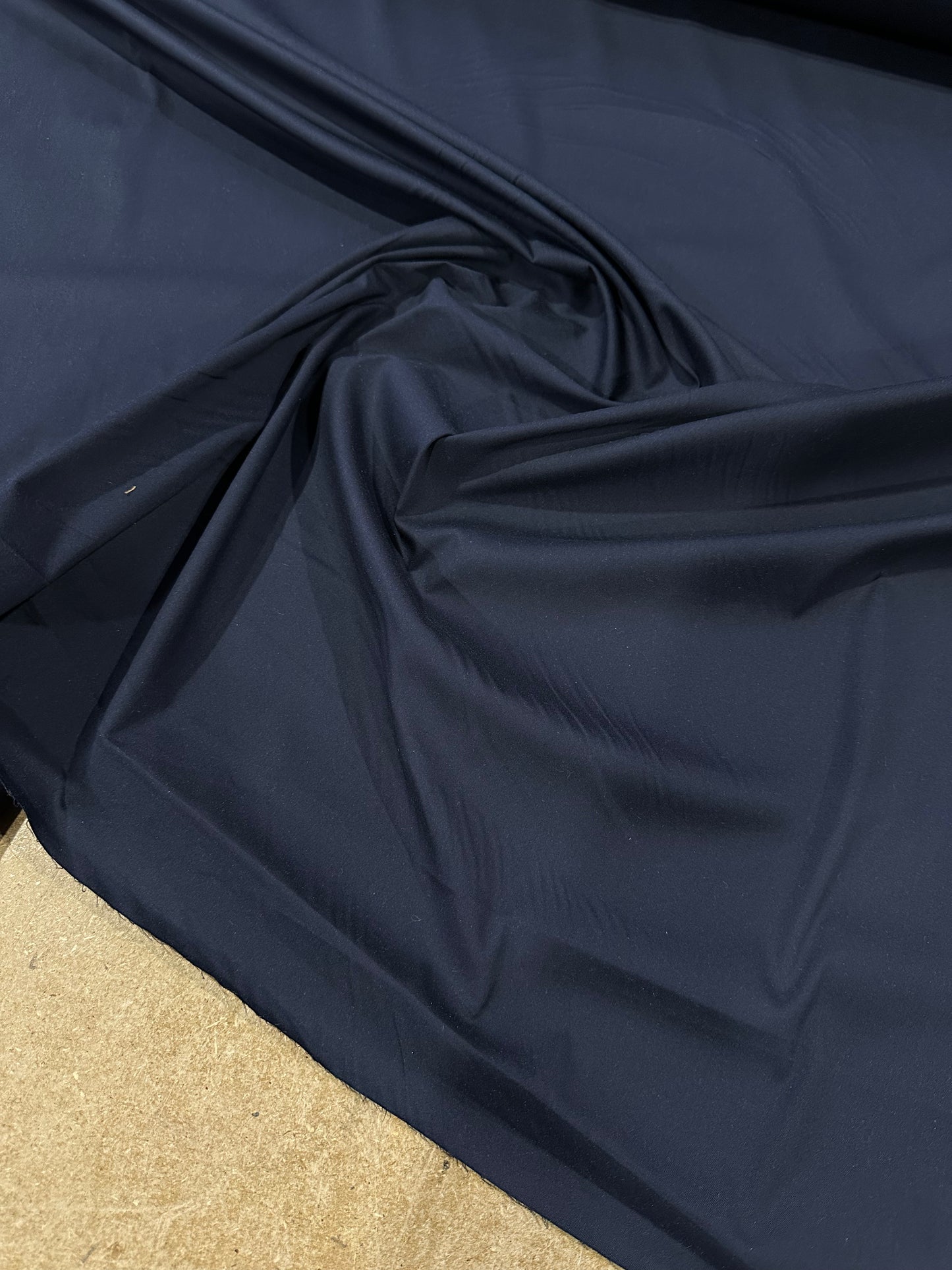 Poplin stretch Dark Navy