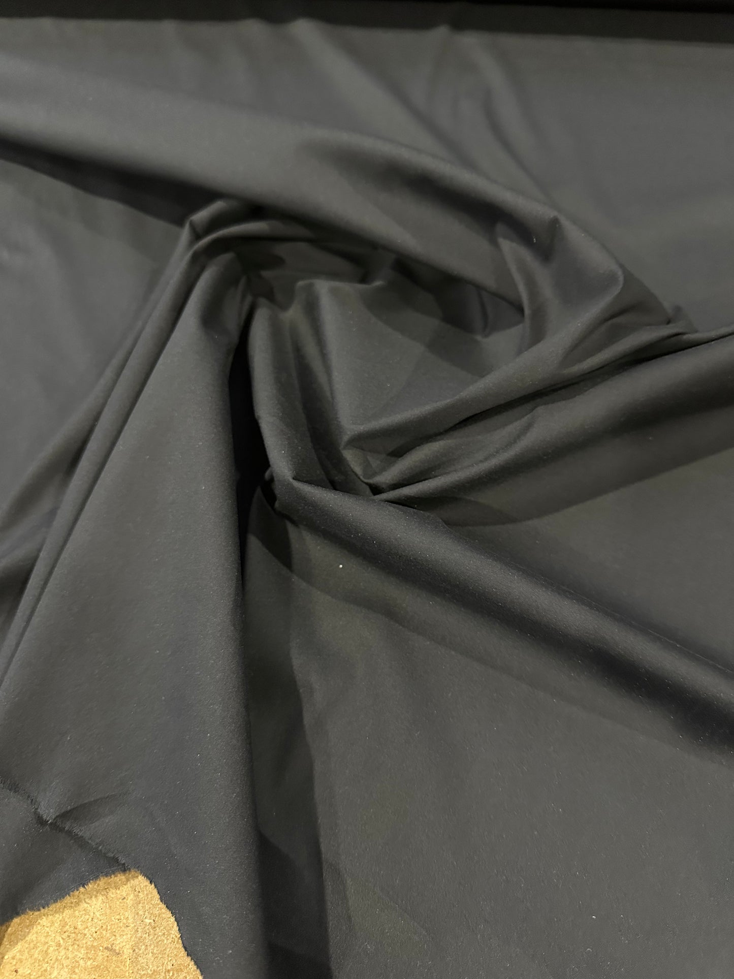 Poplin stretch Black