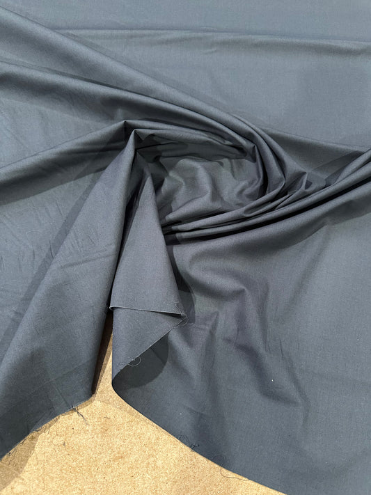 Poplin stretch stone grey