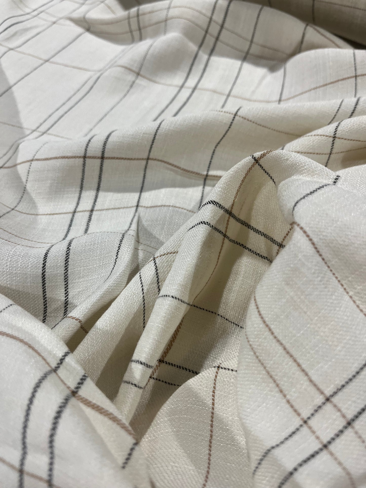 G03 FURORE 008 colour woven check linen