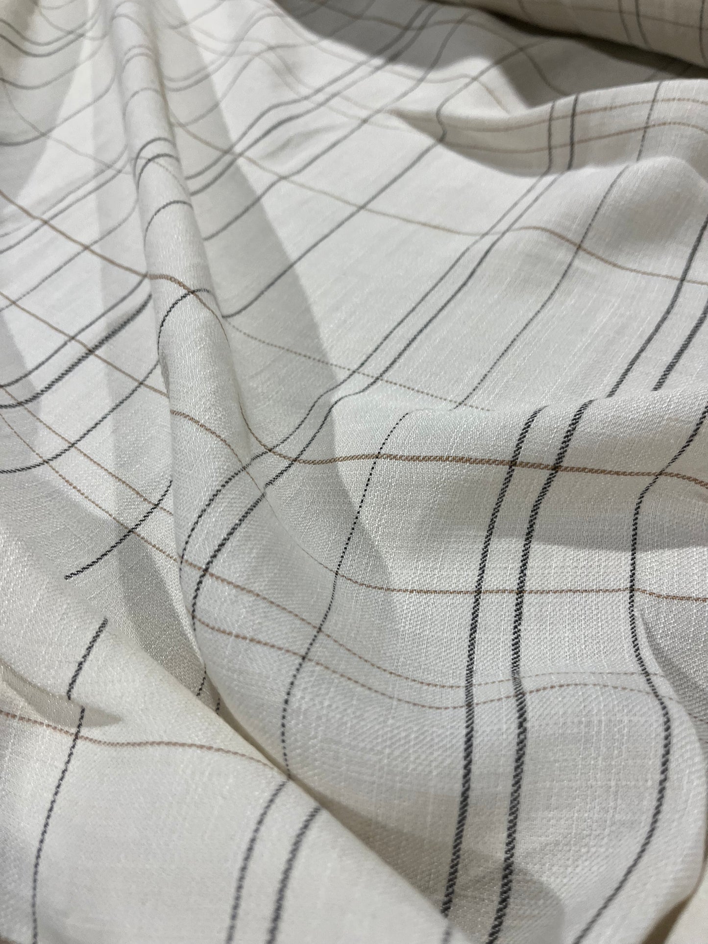 G03 FURORE 008 colour woven check linen