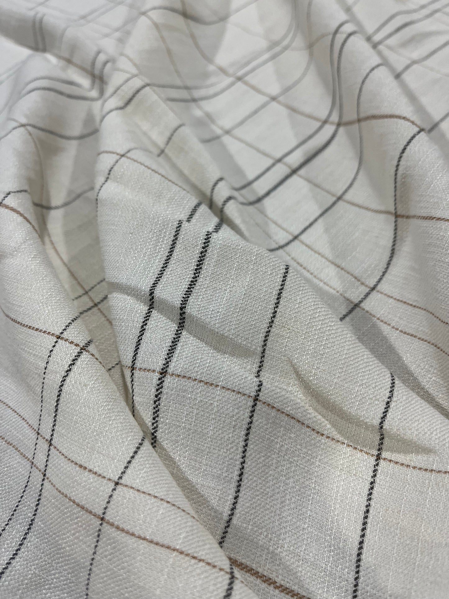 G03 FURORE 008 colour woven check linen