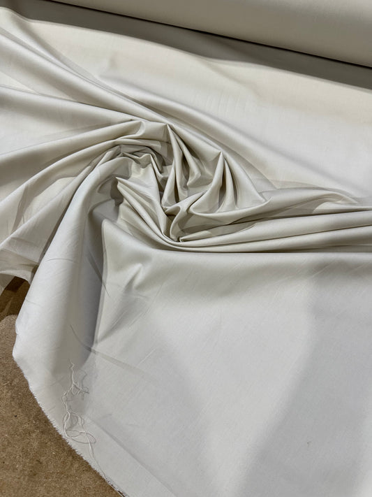 Poplin stretch pale beige