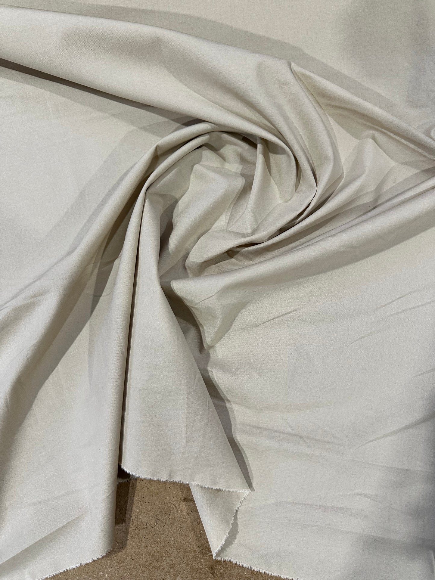 Poplin stretch beige
