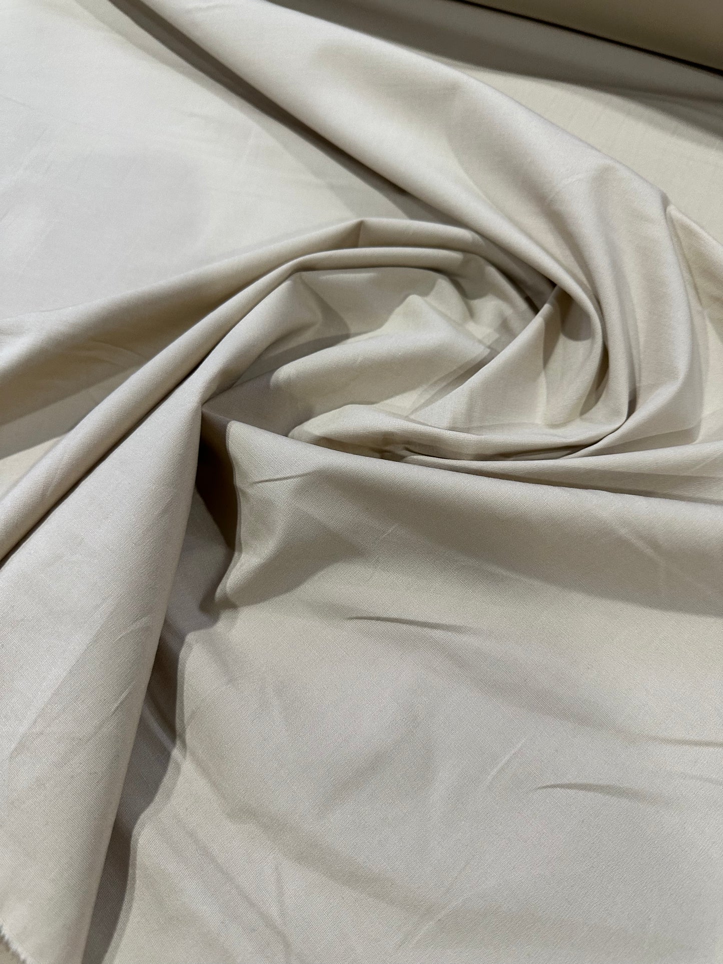 Poplin stretch beige