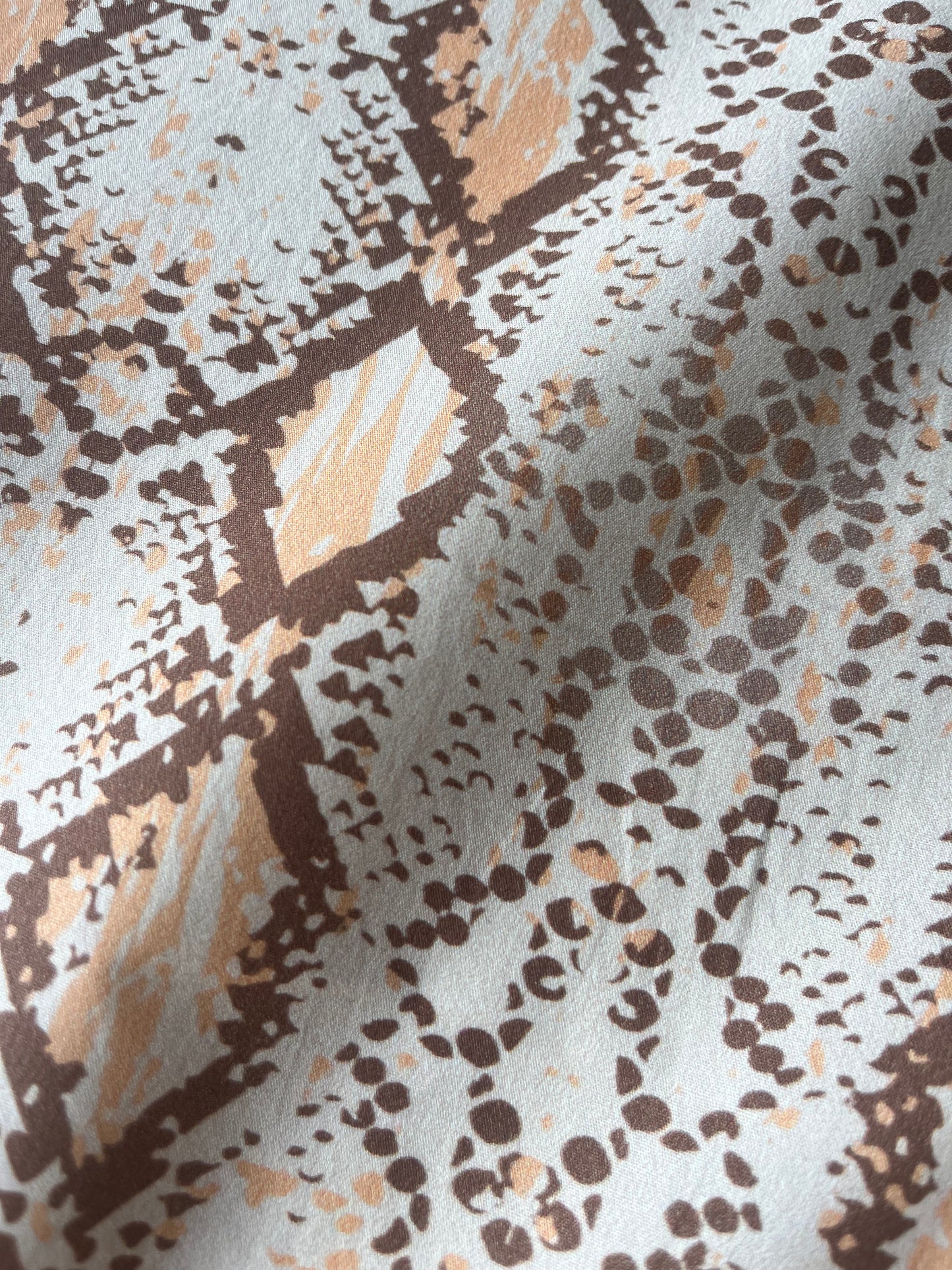 ATILLA 038 silky poplin snake digital