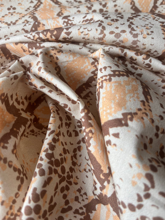 ATILLA 038 silky poplin snake digital