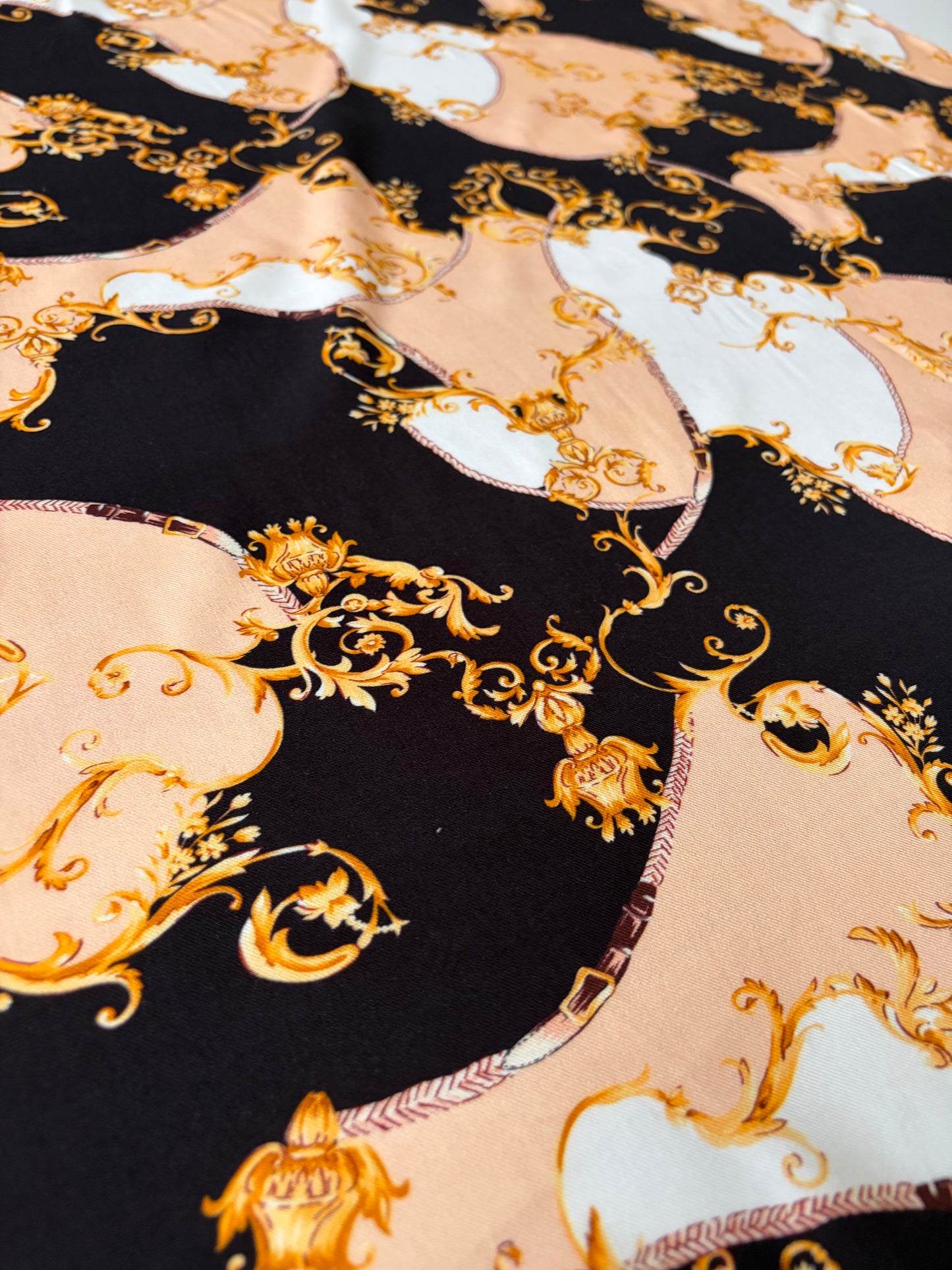 PAZZO 010 viscose twill chain print