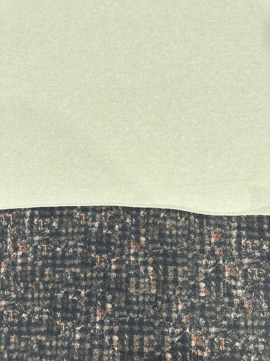 Flip side 420 autumn design double face ecru